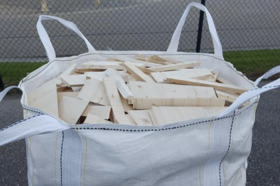 Bigbag 1 m3 vurenhout